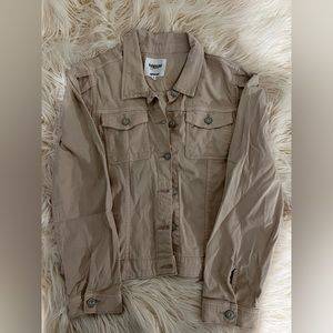 Cream kensie jeans jacket